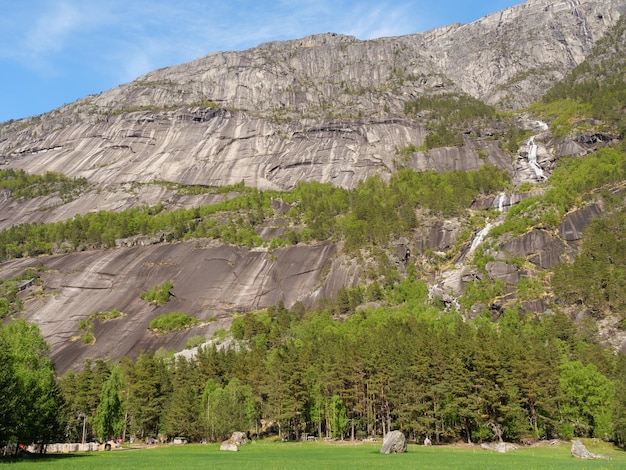 wędrówki w Eidfjord w Norwegii.