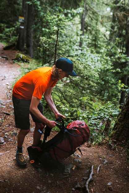 Wędrówki z plecakiem w dolinie Chamonix