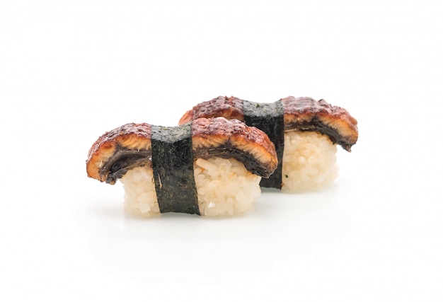 węgorz nigiri sushi - japoński styl żywności