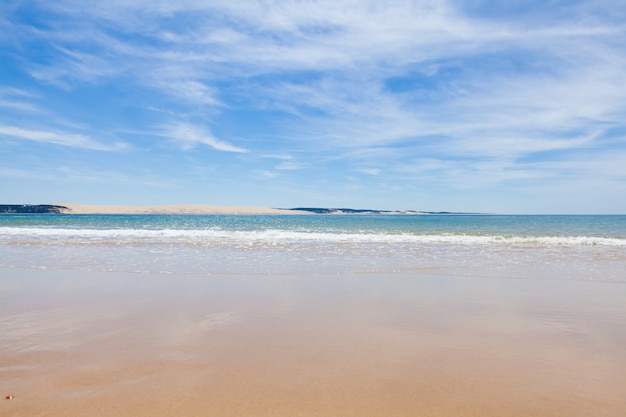 Wejście do basenu Arcachon do Cap Ferret