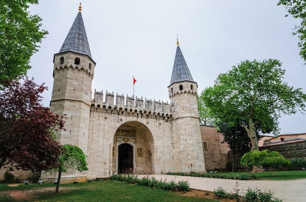 Wejście Do Pałacu Topkapi W Stambule