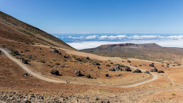 Wejście Na Szczyt Teide Białą Górską ścieżką.