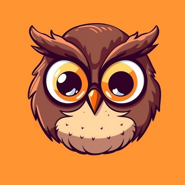 Wektor 3D Owl Clipart