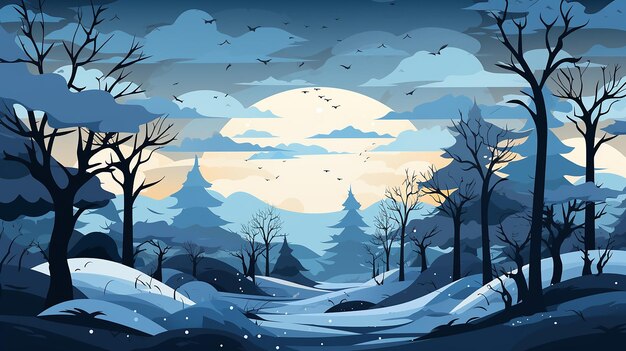 wektor_christmas_snowy_overlay_background