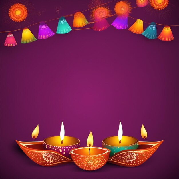 Zdjęcie wektor diwali