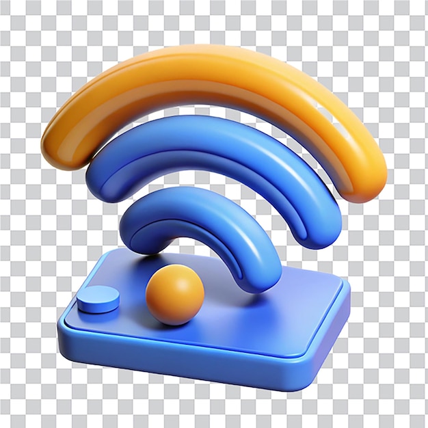 Wektor dzielenia się ikoną Wi-Fi z izolowanym Internetem