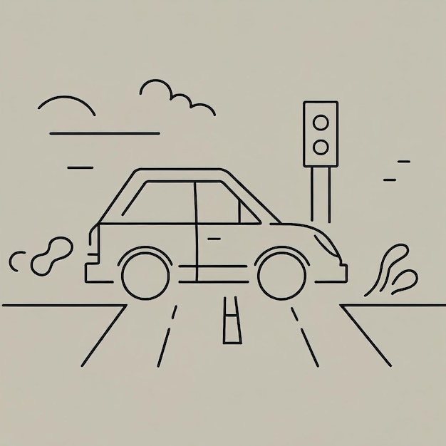 Wektor projektowania ikon znaków drogowych