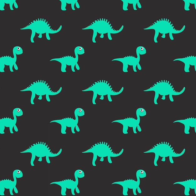 Wektor wzoru dinozaura
