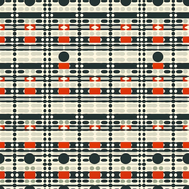 Zdjęcie wektorowy abstrakcyjny kształt geometryczny bezszwowy wzór tła do owinięcia tkanin tapety tekstylnej