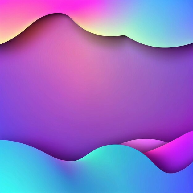 Wektorowy gradient 3d abstrakcyjne tło