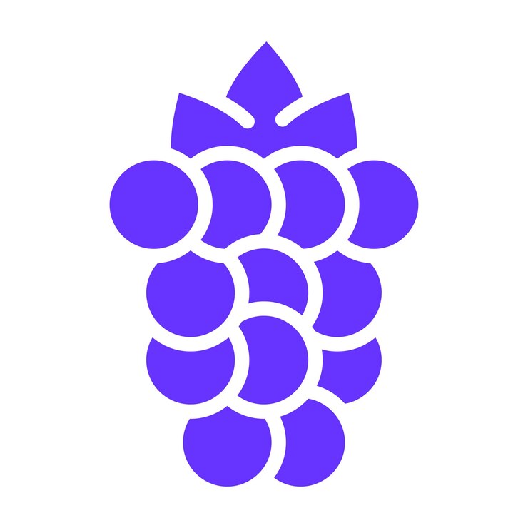 Zdjęcie wektorowy projekt raspberries icon style