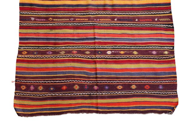 Wełniany tkany stary antyczny turecki dywan