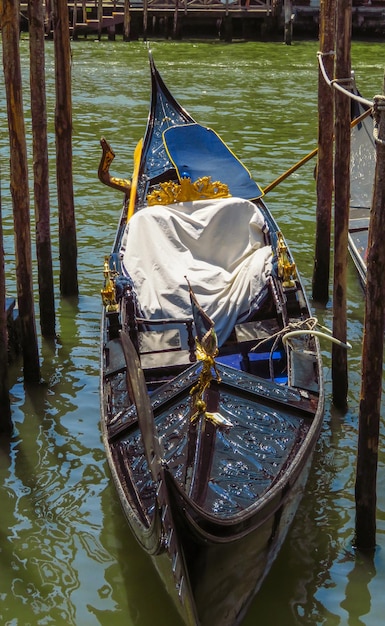 Wenecka gondola na Canal Grande