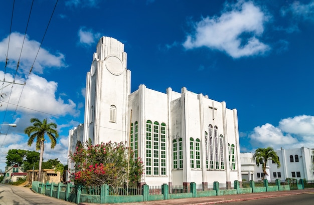 Wesley Methodist Church w Belize City w Ameryce Środkowej