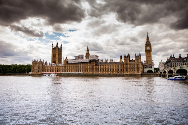 Westminster i Tamiza w Londynie, Wielka Brytania