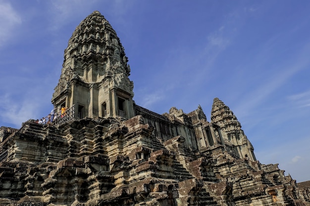 Wewnątrz świątyni Angkor Wat