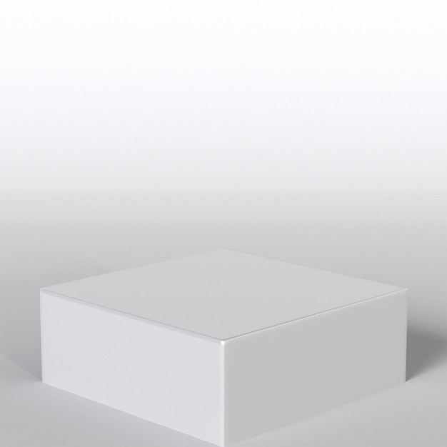 White cube lokowania produktu