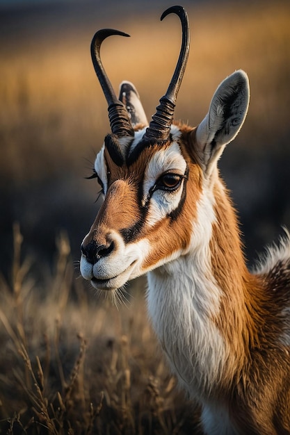 Whitetail Buck Deer izolowany portret Palouse Prairie Montana USA polowanie na wielką grę Trophy whitetail whitetail white tailed whitetail