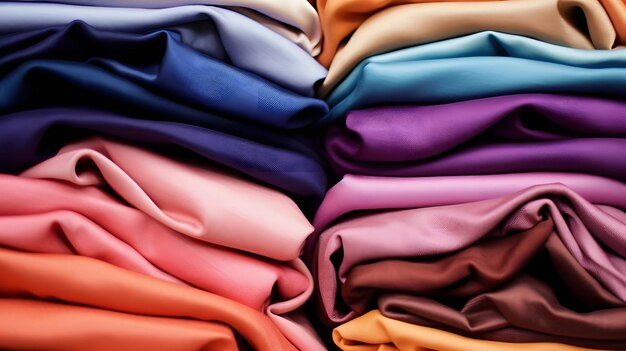 Wibrująca tkanina ubrań