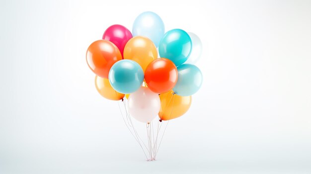 Wibrujący bukiet balonów Izolowana rozkosz