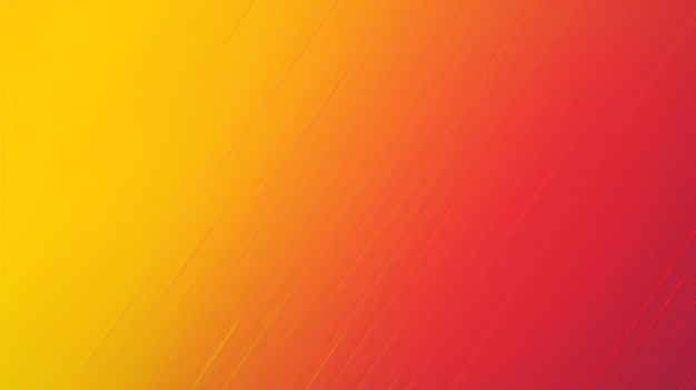 Wibrujący gradient od czerwonego do żółtego z diagonalnym generującym hałas organiczny AI