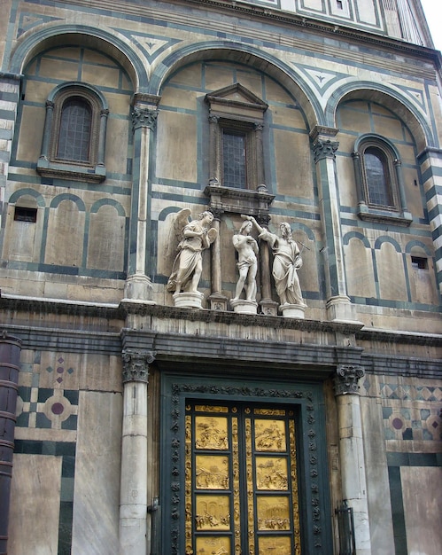 Widok baptystrii Closeup Florencja Włochy