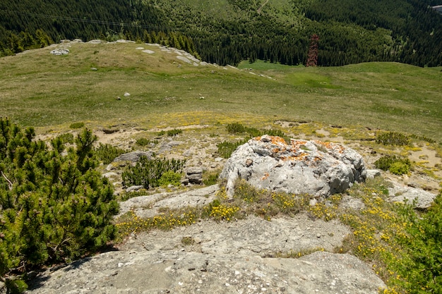 Widok Bucegi góry, Rumunia