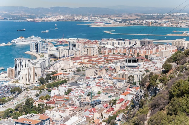 Widok Gibraltaru