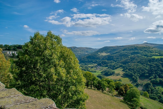 Widok Krajobrazu Na Tle Nieba