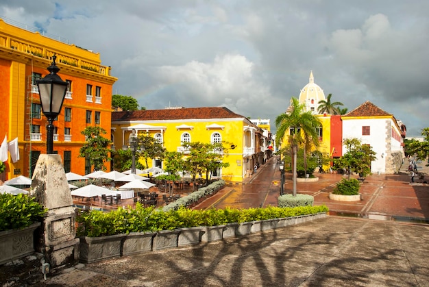 Widok na Cartagena de Indias, Kolumbia