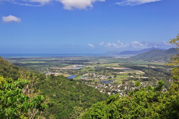 Widok na dolinę Kuranda, Cairns, Australia