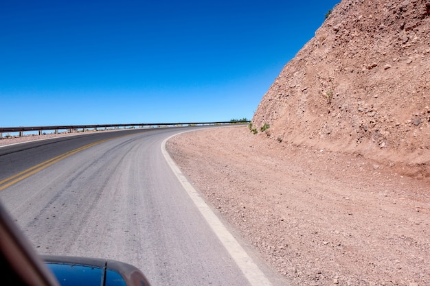 Widok Na Drogę I Krajobraz Salta, Argentyna