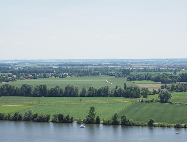 Widok Na Dunaj W Donaustauf