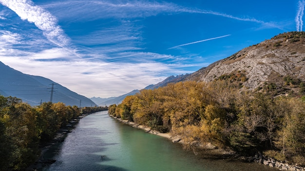 Widok Na Egzotyczne Jezioro