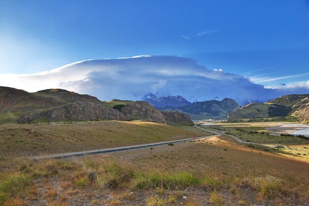 Widok Na El Chalten W Patagonii W Argentynie