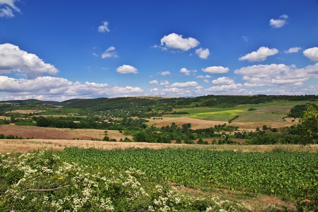 Widok na góry Bułgarii