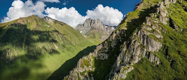 Widok Na Góry Z Lotu Ptaka