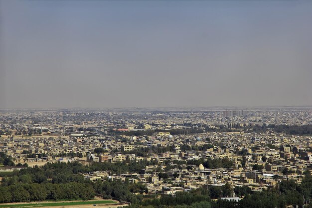 Zdjęcie widok na isfahan w iranie