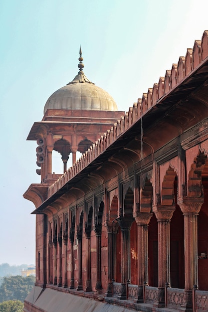 Widok na Jami Masjid w Delhi. Indie