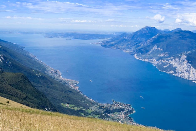 Widok na jezioro Garda