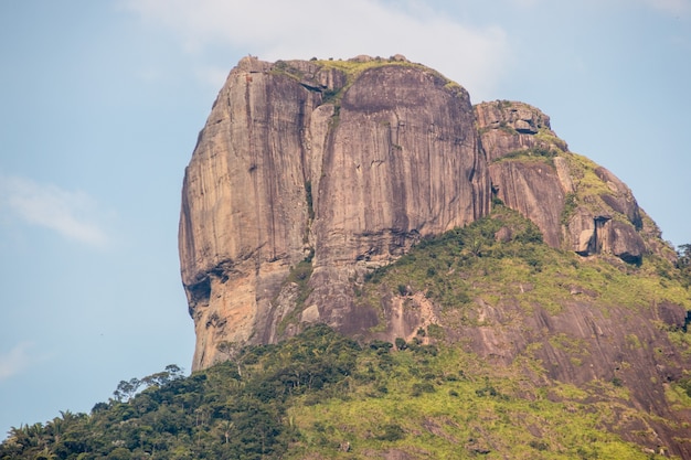 Widok Na Kamień Givea W Rio De Janeiro W Brazylii.