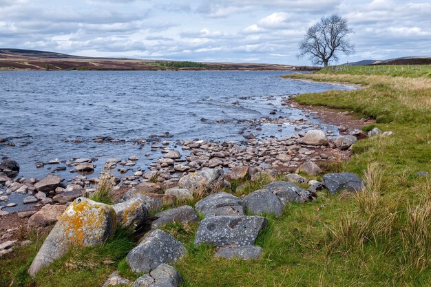 Widok na Lochindorb w Szkocji