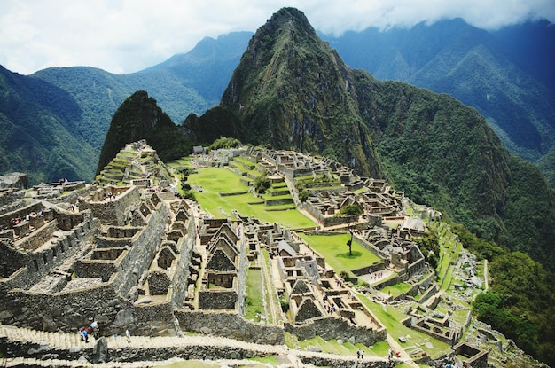 Widok na Machu Picchu