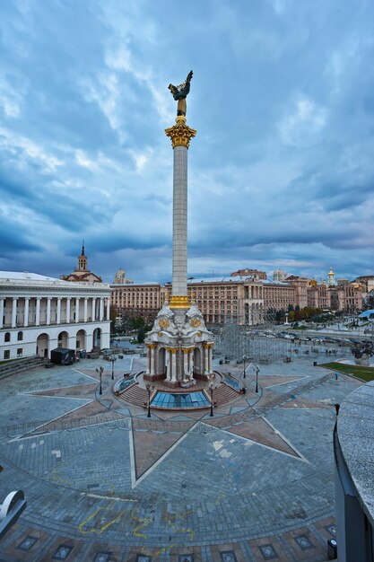 Widok Na Majdan Nezalezhnosti