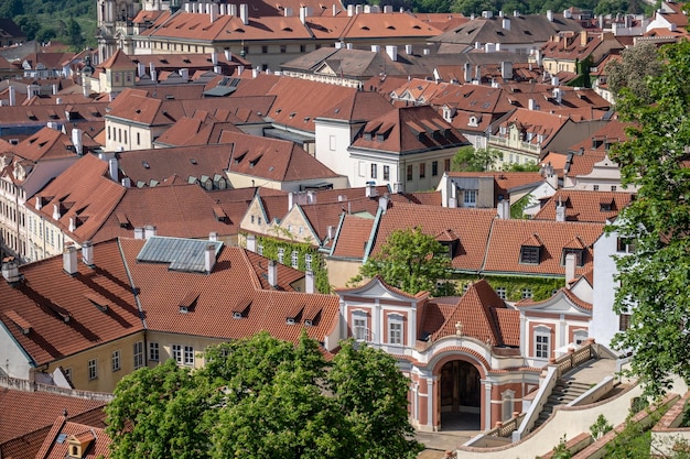 Zdjęcie widok na miasto berno z zamku