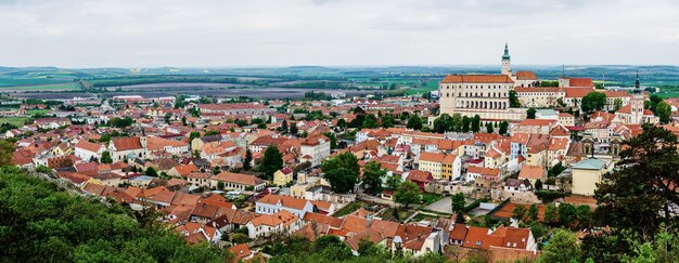 Widok na miasto Mikulov