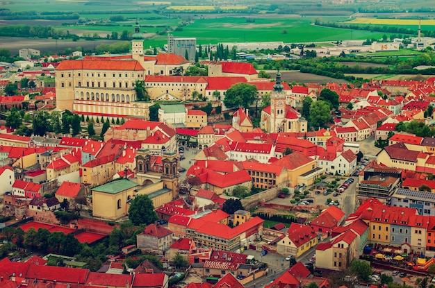 Widok na miasto Mikulov