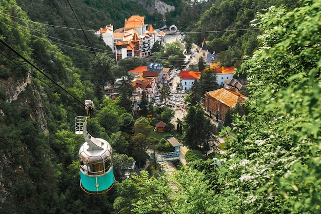 Widok na park Borjomi