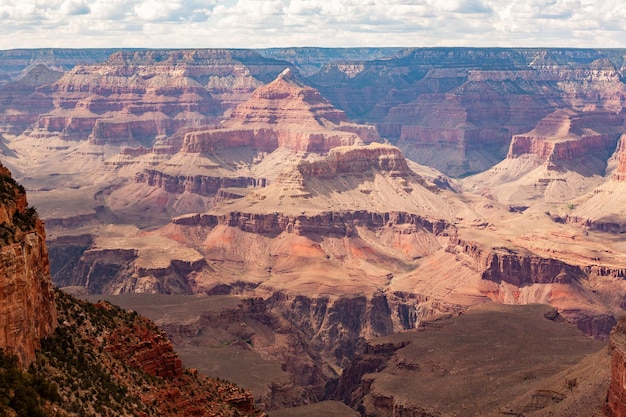 Zdjęcie widok na park narodowy grand canyon