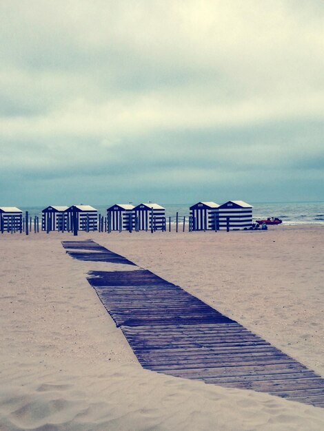 Zdjęcie widok na plażę